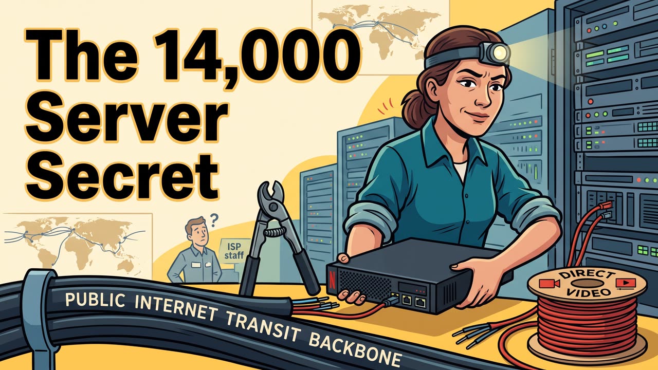 Netflix Gave Away 14,000 Servers to Bypass the Internet
