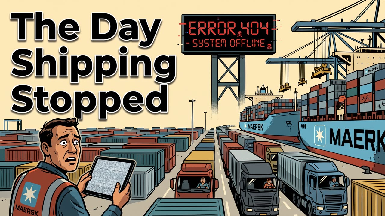 Russian Malware Froze 20 Percent of Global Shipping