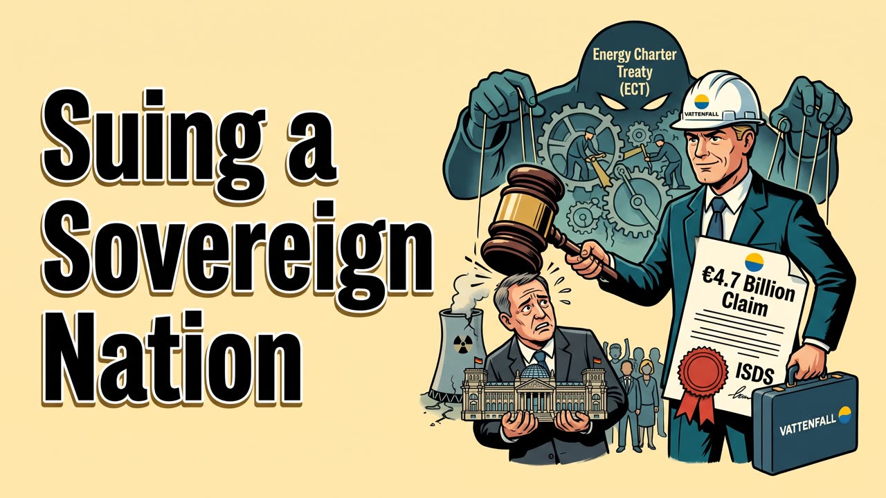 When a Power Company Sued Germany for €4.7 Billion