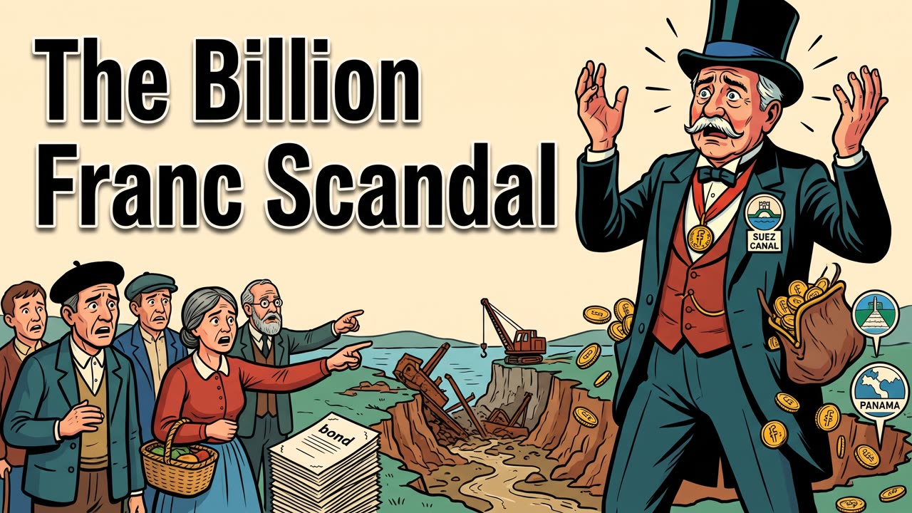 France's First Panama Canal Bankrupted 800,000 Investors