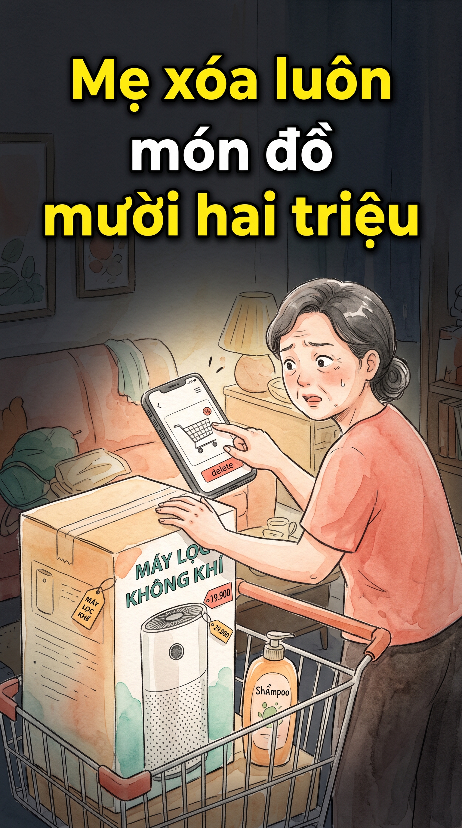 Mẹ xóa luôn món đồ mười hai triệu | Mẹ Chồng Nàng Dâu