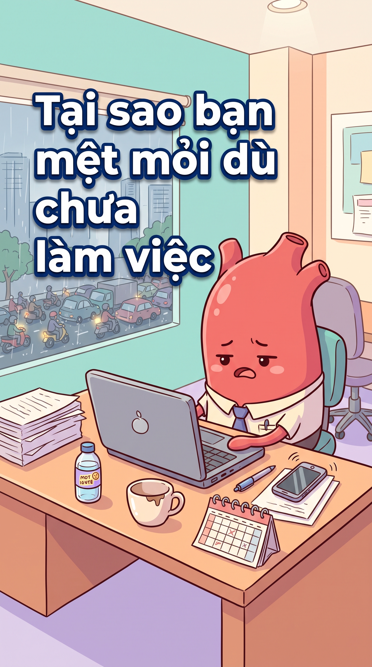 Tại sao bạn mệt mỏi dù chưa làm việc | Sống Lâu Sống Khỏe