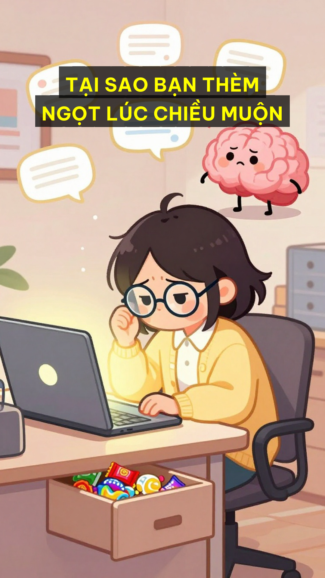 Tại sao bạn thèm ngọt lúc chiều muộn | Sống Lâu Sống Khỏe