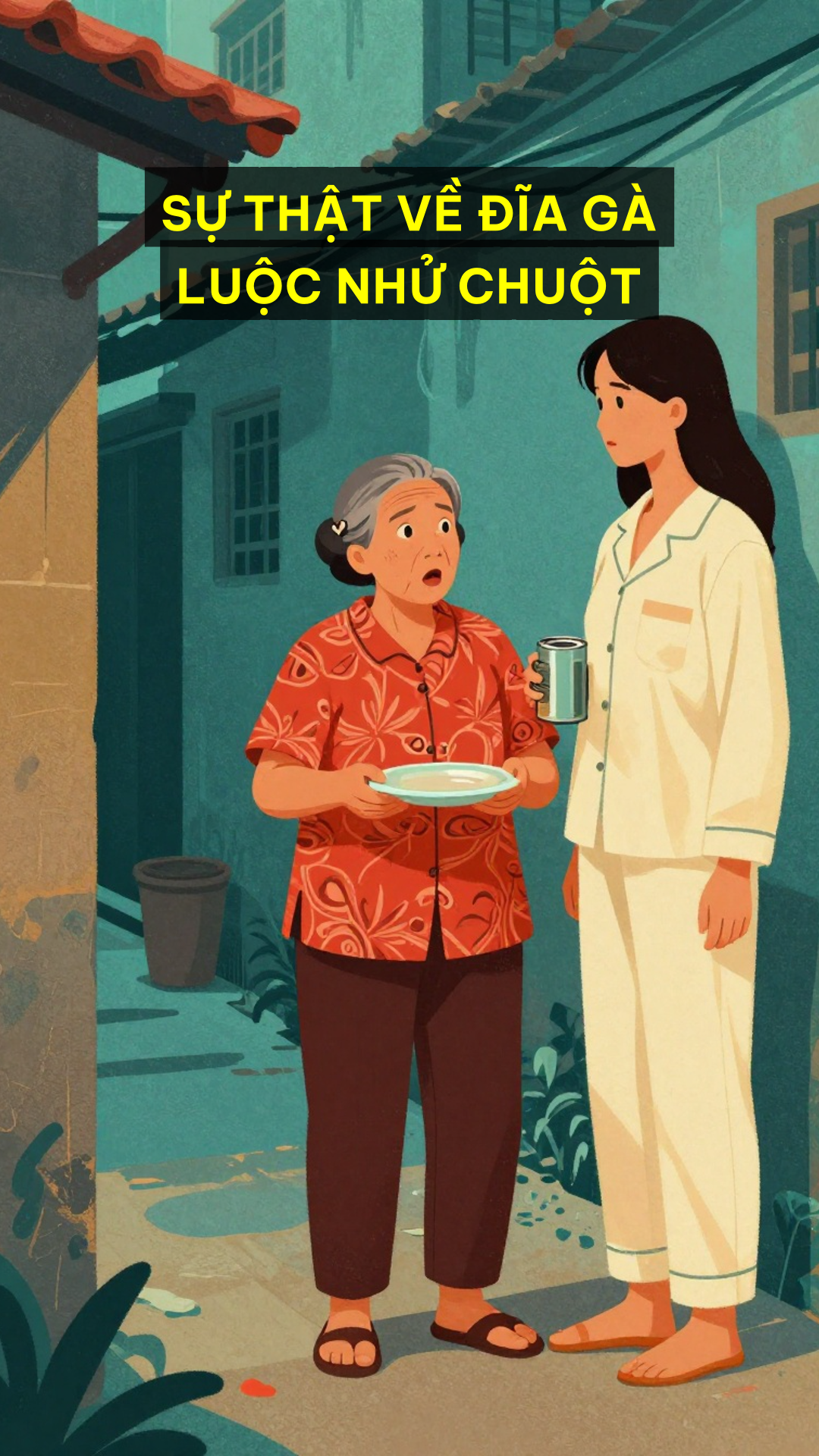 Sự thật về đĩa gà luộc nhử chuột | Mẹ Chồng Nàng Dâu