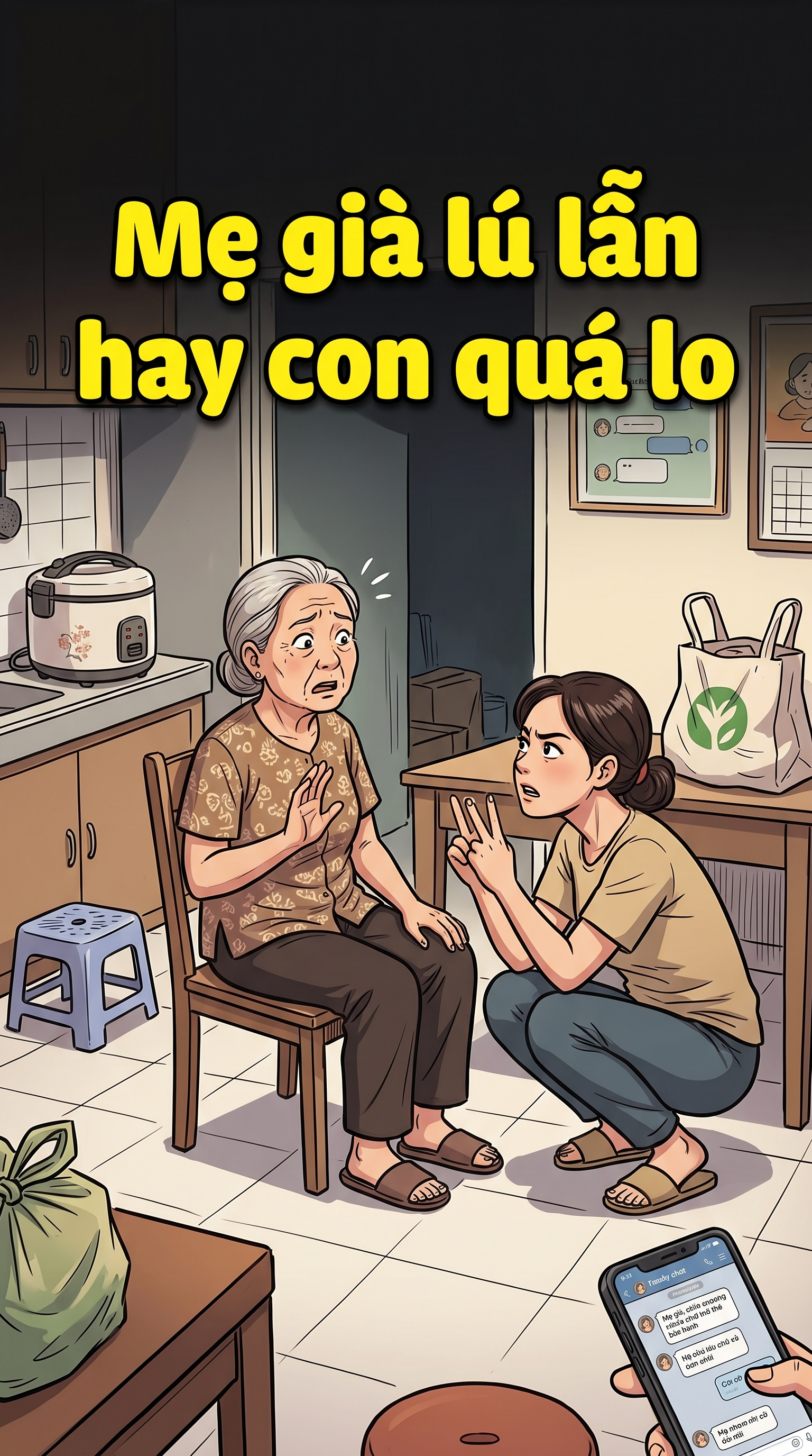 Mẹ già lú lẫn hay con quá lo | Mẹ Chồng Nàng Dâu