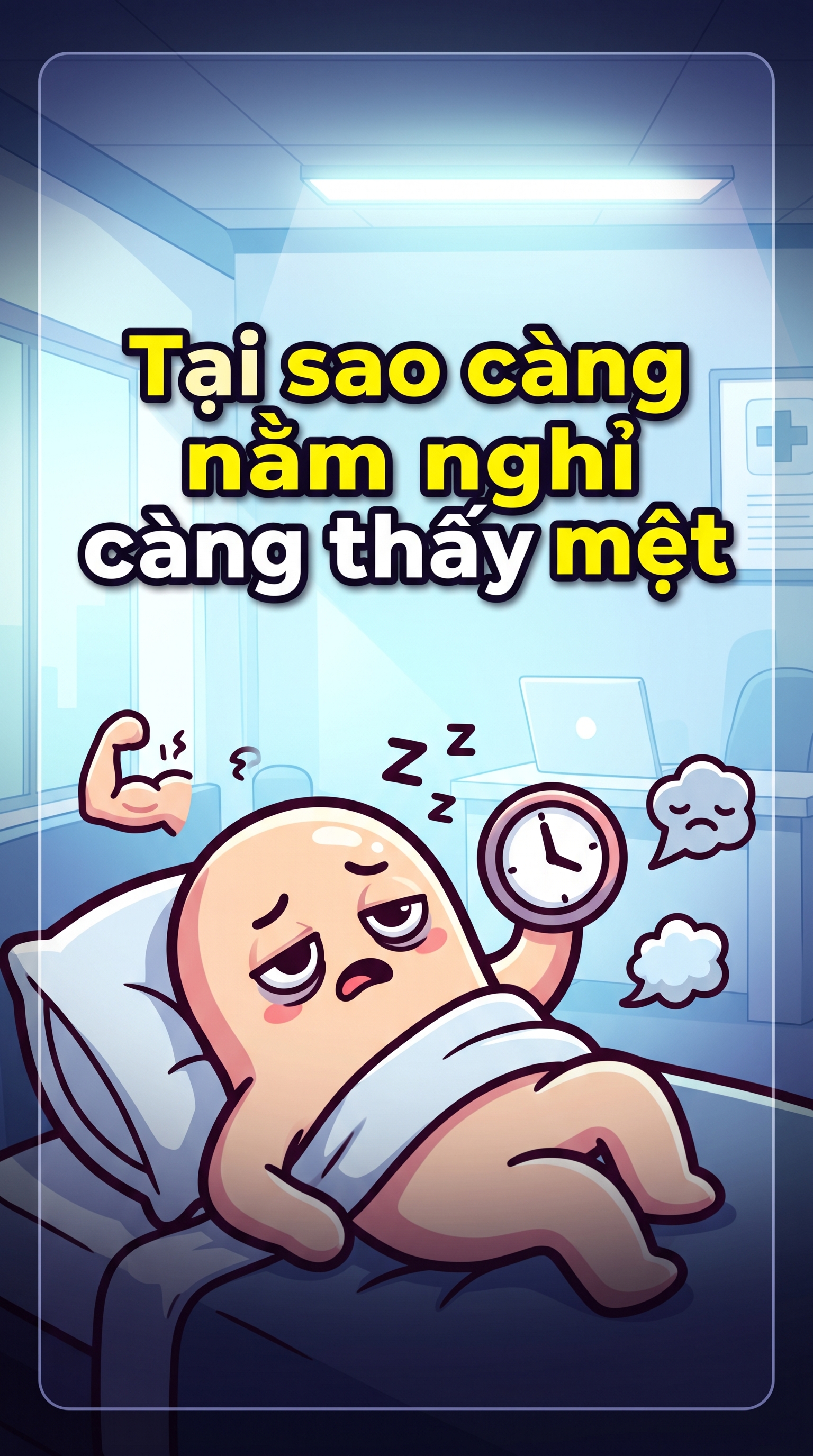 Tại sao càng nằm nghỉ càng thấy mệt | Sống Lâu Sống Khỏe