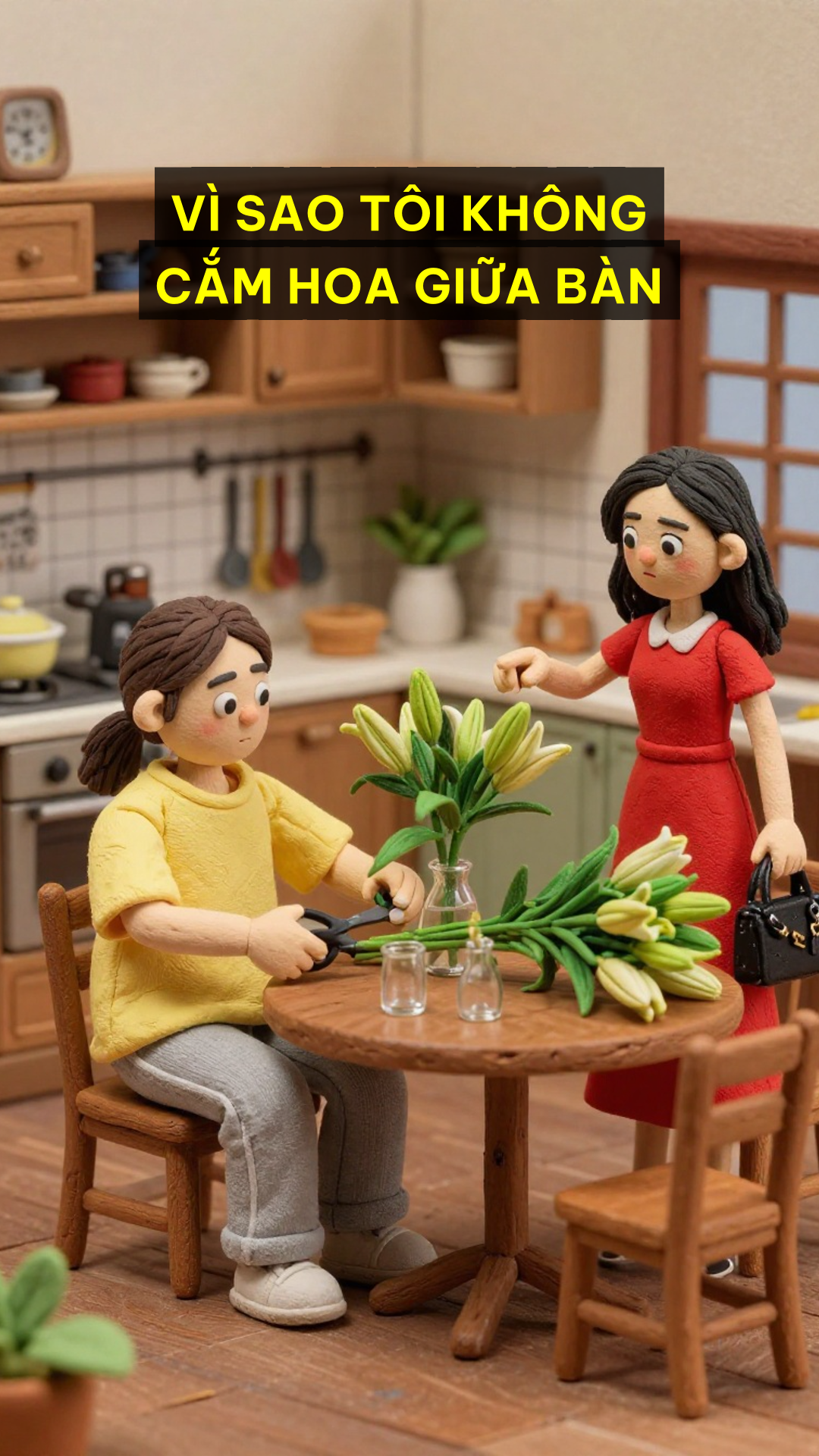 Vì sao tôi không cắm hoa giữa bàn | Mẹ Chồng Nàng Dâu