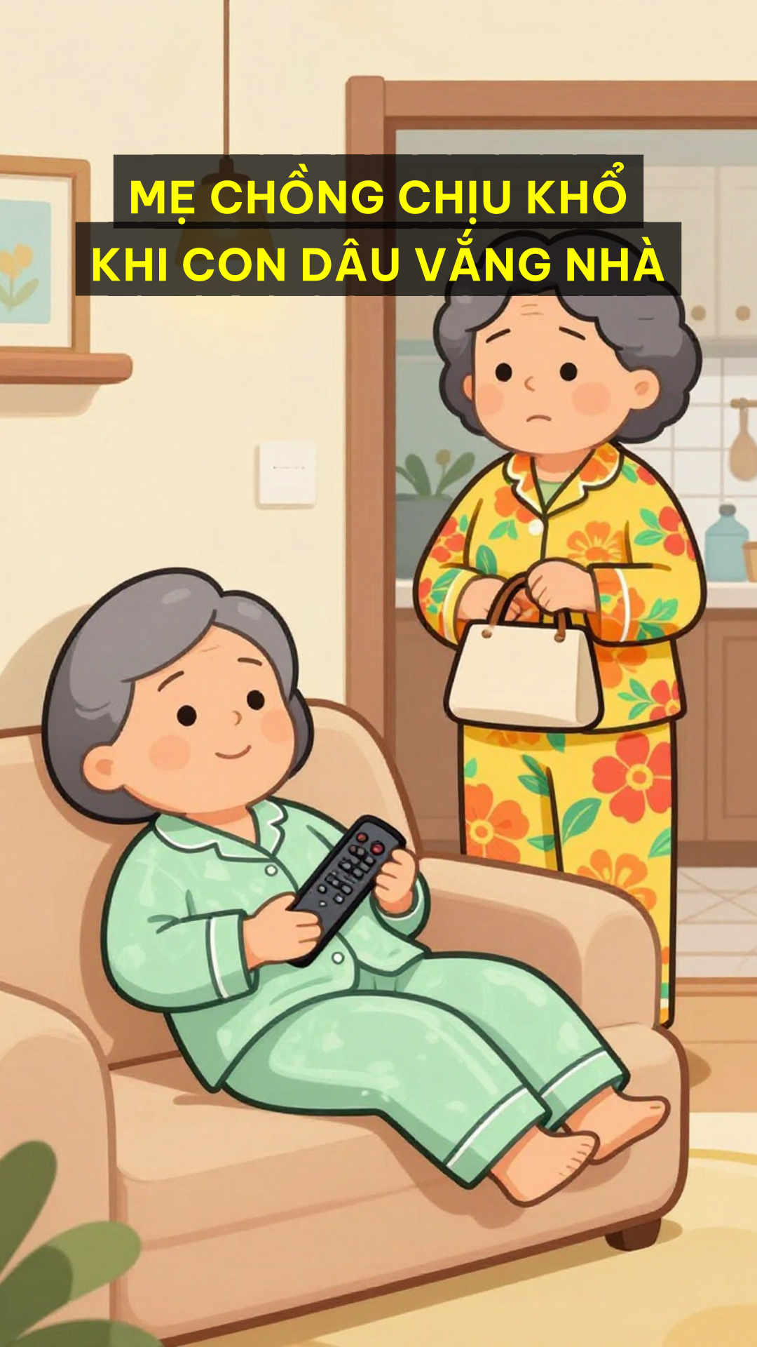 Mẹ chồng chịu khổ khi con dâu vắng nhà | Mẹ Chồng Nàng Dâu