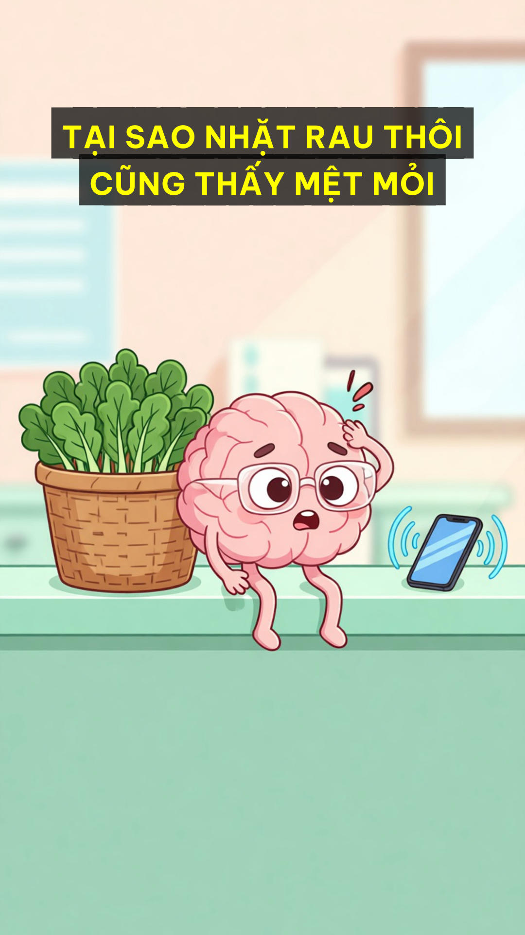 Tại sao nhặt rau thôi cũng thấy mệt mỏi | Sống Lâu Sống Khỏe