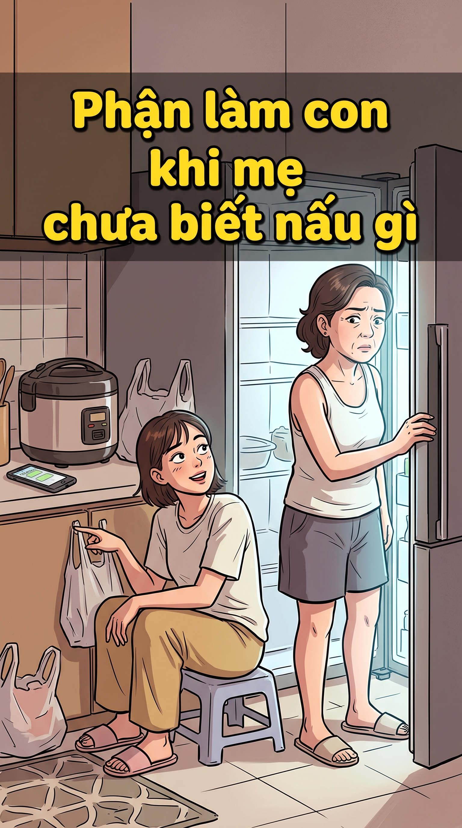 Phận làm con khi mẹ chưa biết nấu gì | Mẹ Chồng Nàng Dâu