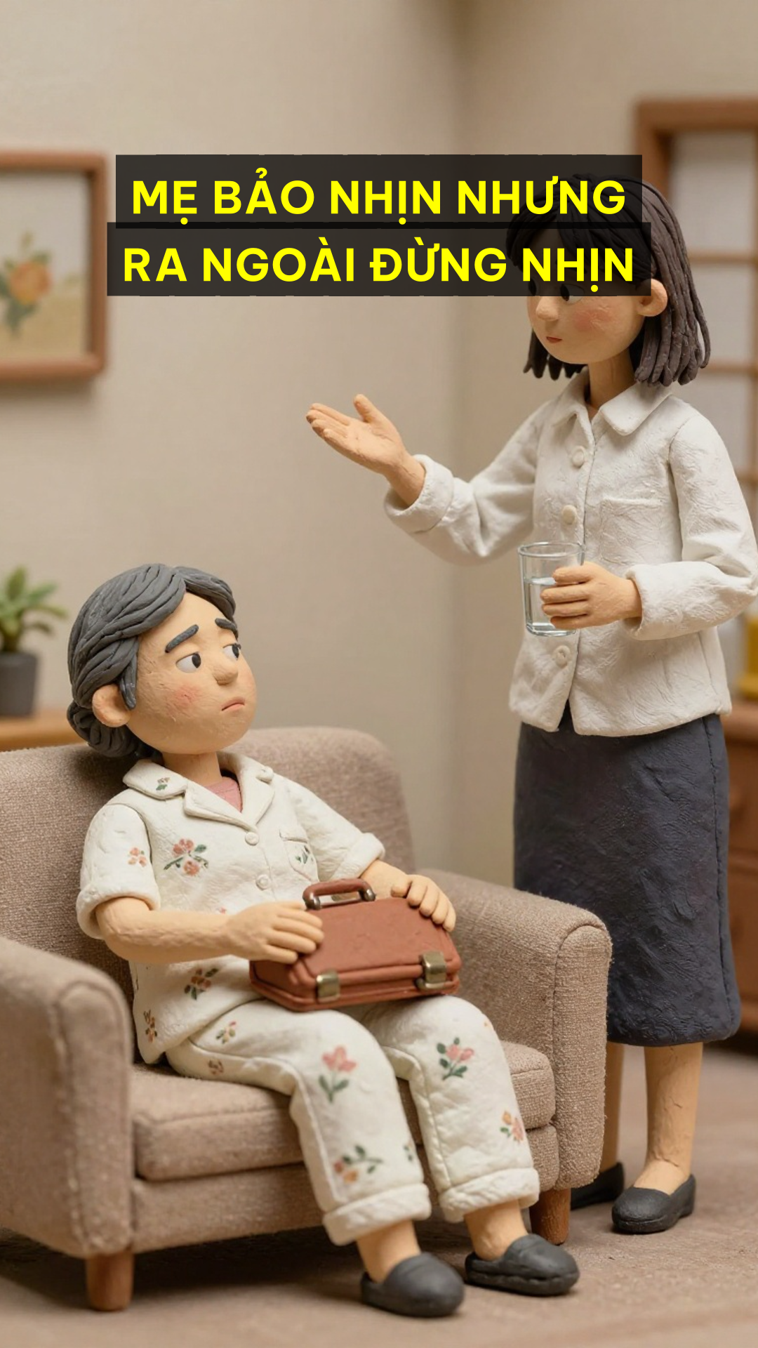 Mẹ bảo nhịn nhưng ra ngoài đừng nhịn | Mẹ Chồng Nàng Dâu