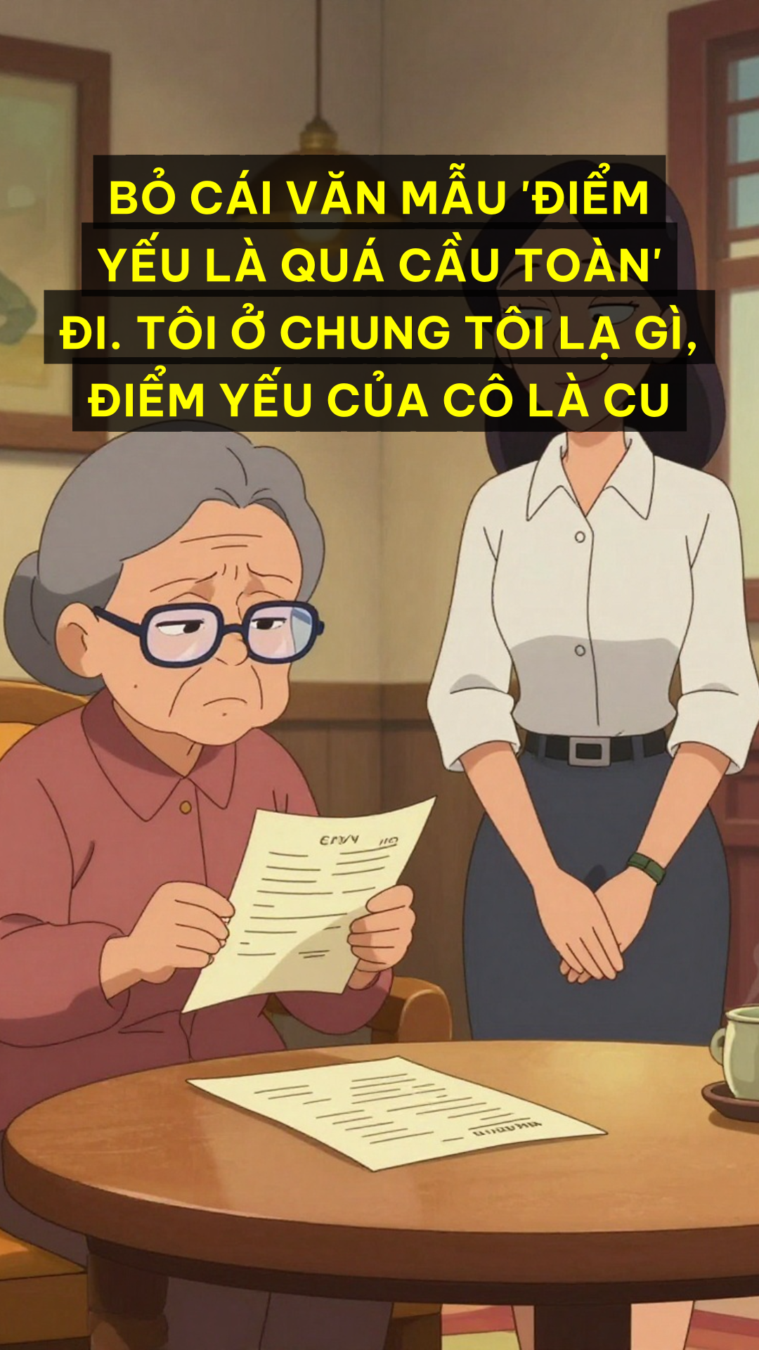 Mẹ cạn lời khi phỏng vấn con gái | Mẹ Chồng Nàng Dâu
