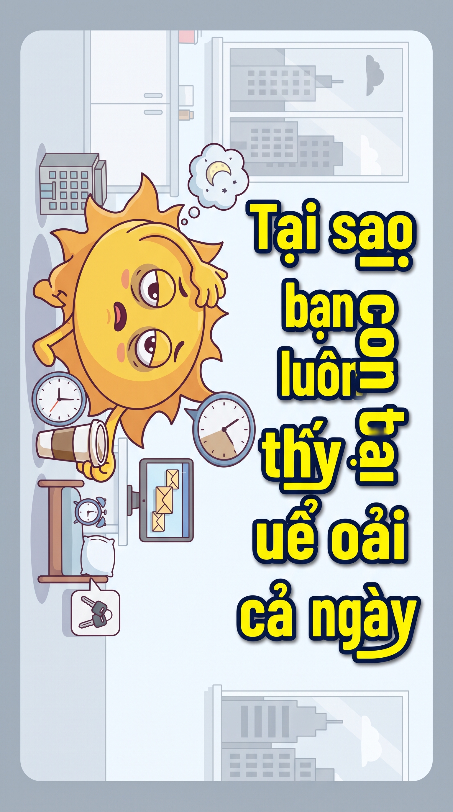 Tại sao bạn luôn thấy uể oải cả ngày | Sống Lâu Sống Khỏe
