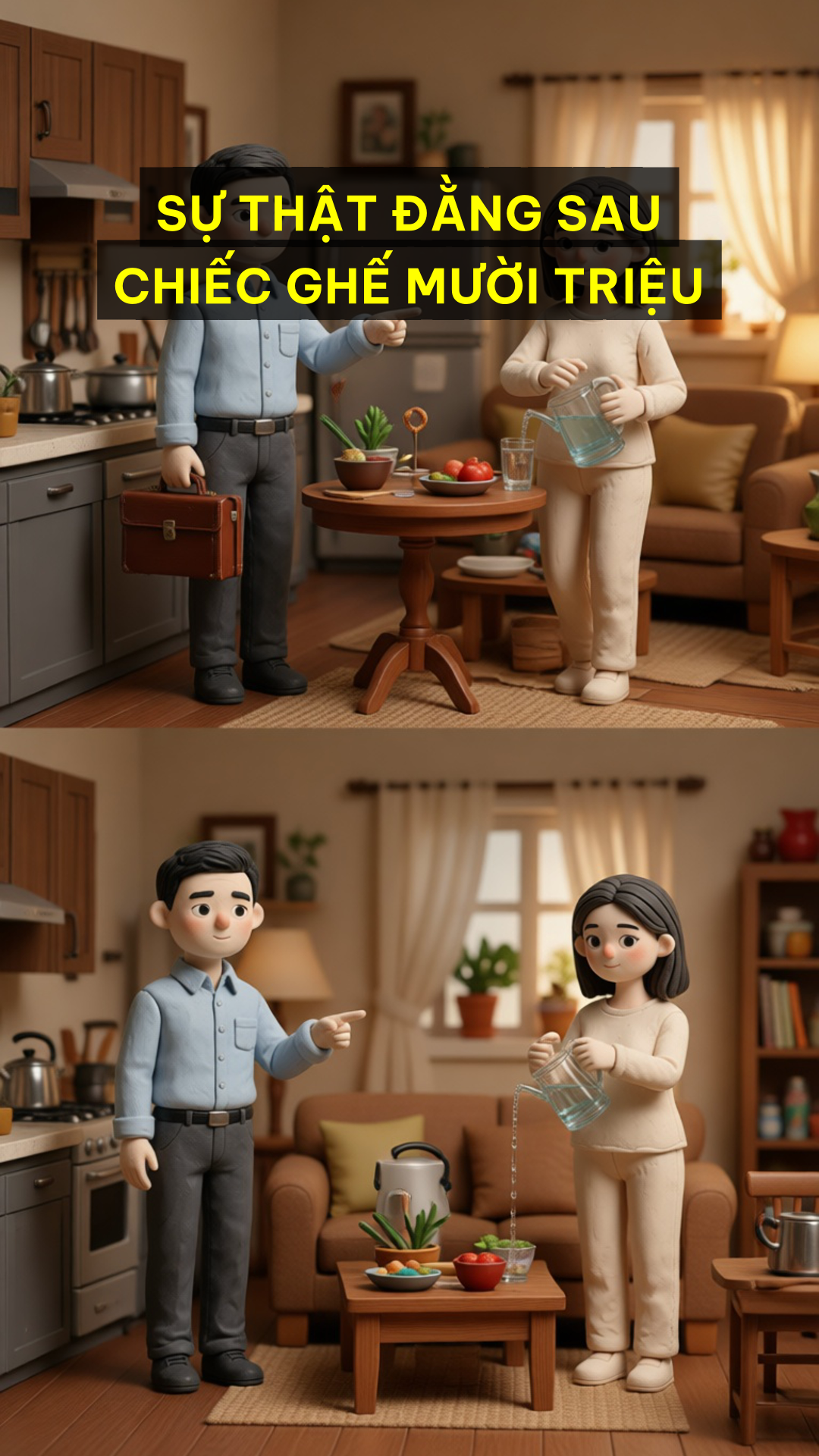 Sự thật đằng sau chiếc ghế mười triệu | Mẹ Chồng Nàng Dâu